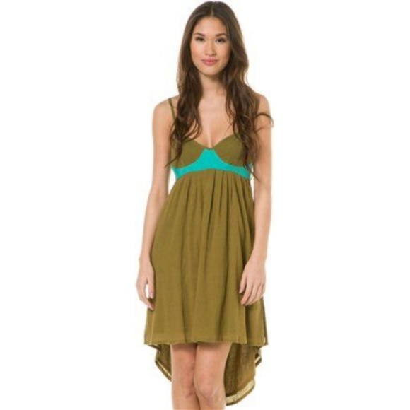 NEW RVCA Open Back High Low Dress - Picture 8 of 8